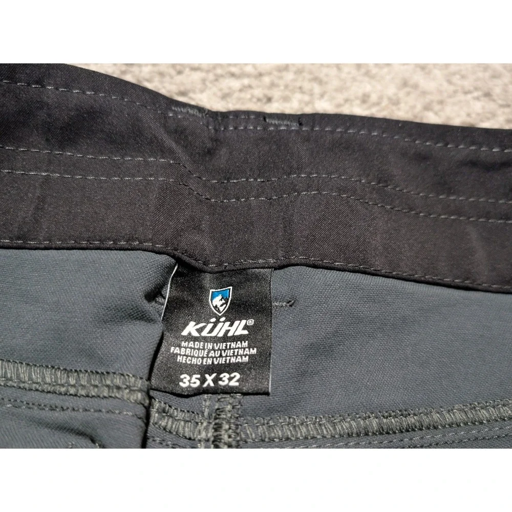 Kuhl Resistor Jean Mens 35x32 Dark Storm Grey Klassik Fit Outdoor Hiking Pants
